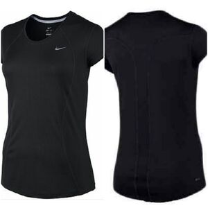 Nike Dri Fit racer short sleeve running shirt XS
